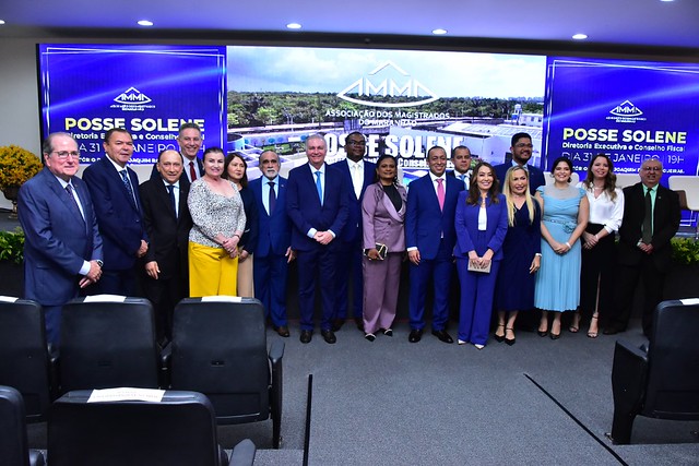 Posse da nova Diretoria Executiva e Conselho Fiscal da AMMA