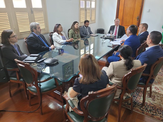 Visita e posse presidente do TJMA, desembargador Froz Sobrinho