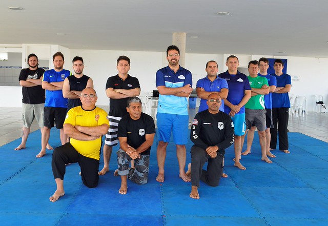 Magistrados aprendem técnicas de Krav Magá em curso realizado na sede social