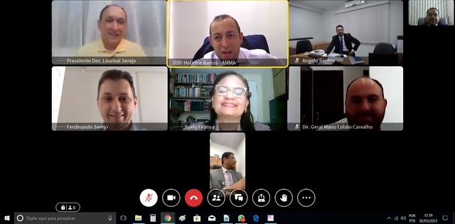 AGENDA março 2021: posse, reuniões, visitas e entrevistas