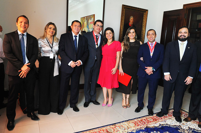 Entrega de Medalhas ao presidente Holídice Barros
