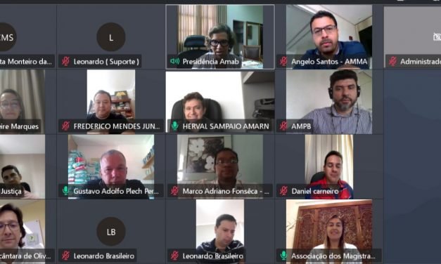 Diretores da AMMA participam de reunião da Subcoordenadoria da Justiça Estadual da Região Nordeste