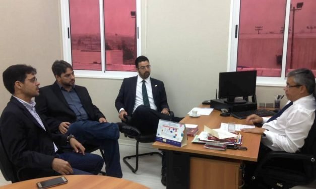 Diretores da AMMA visitam Esmam e entregam reivindicações da Magistratura