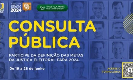 Justiça Eleitoral lança pesquisa pública para formulação de metas para o ano de 2024